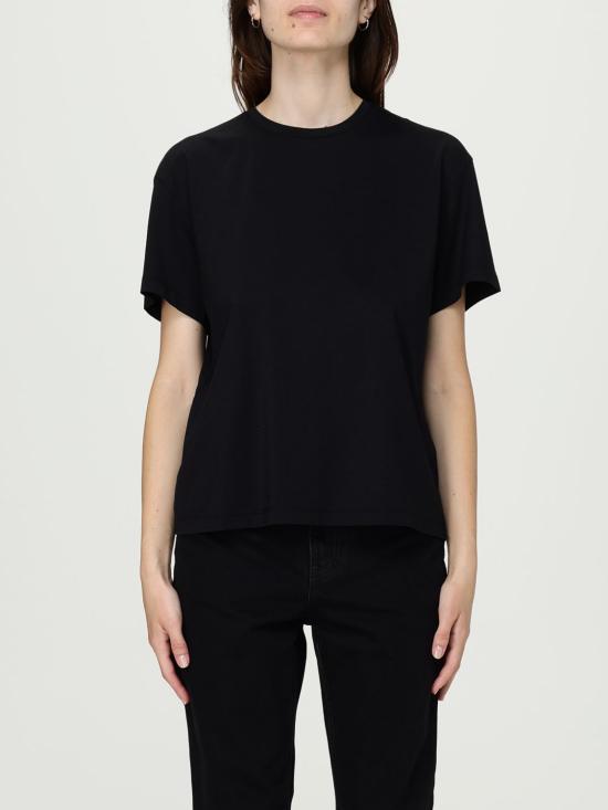 25FW 토템 반팔 티셔츠 252WRT0529FB0419 001 Black