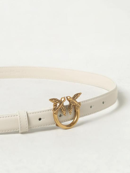 25FW 핑코 레귤러 벨트 100143A0F1 Z14Q White - PINKO