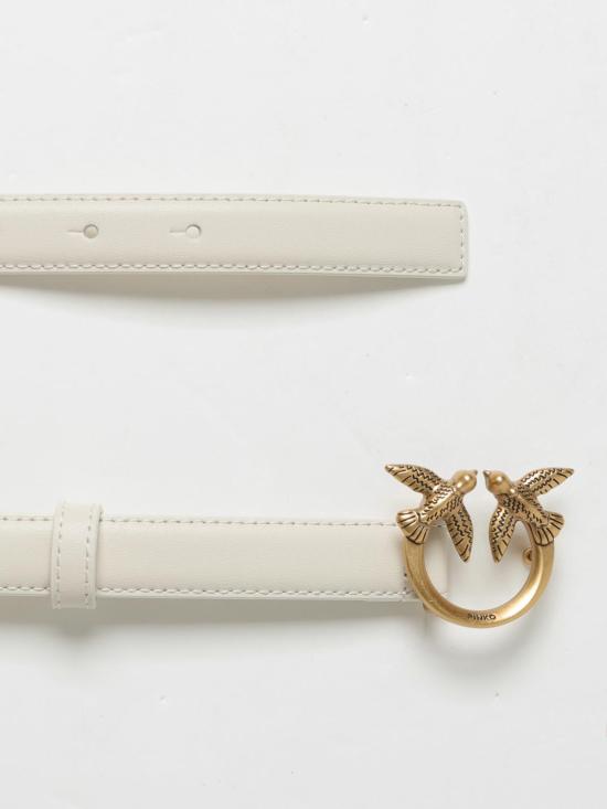 25FW 핑코 레귤러 벨트 100143A0F1 Z14Q White - PINKO