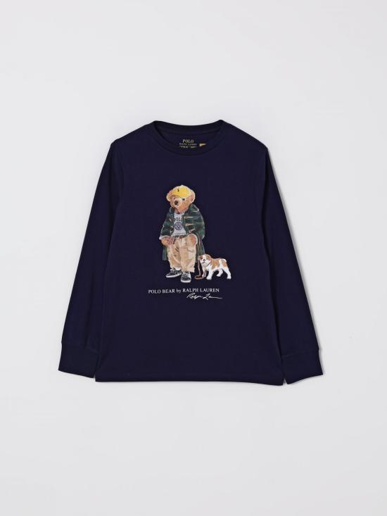 25FW [키즈] 폴로 랄프로렌 티셔츠 323981177 001 Navy