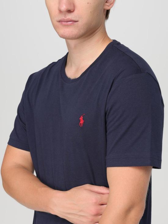 25FW 폴로 랄프로렌 반팔 티셔츠 710680785 004 Blue - POLO RALPH LAUREN