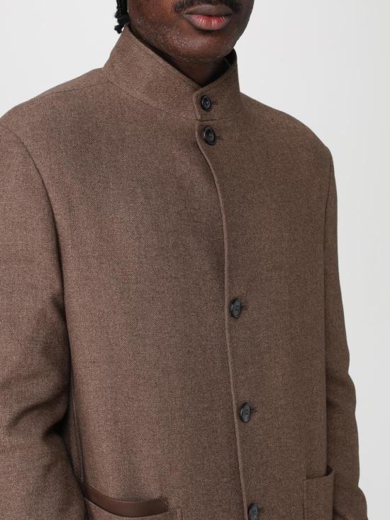 25FW 에르메네질도제냐 자켓 250C57A21VH KQ0 Brown - ERMENEGILDO ZEGNA