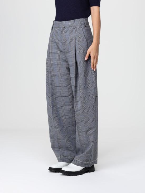 25FW 마르니 스트레이트 팬츠 PAMA0556U0UTP794 CHN55 Blue - MARNI