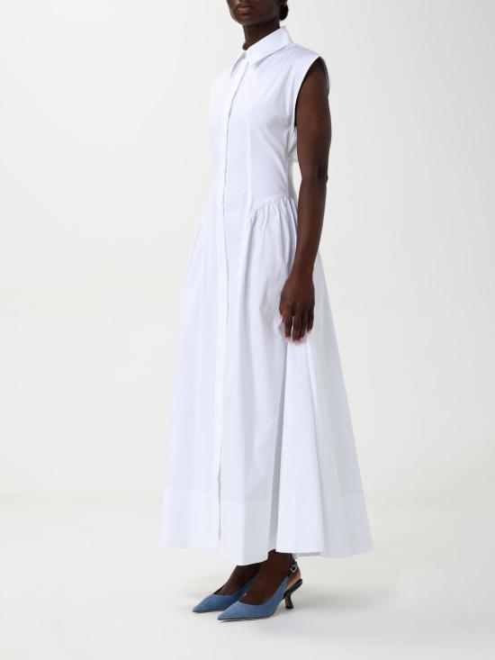 25FW 스포트막스 롱 원피스 2512221092600 001 White - SPORTMAX