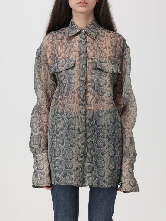 25FW 스포트막스 블라우스 2412191071600 002 Beige