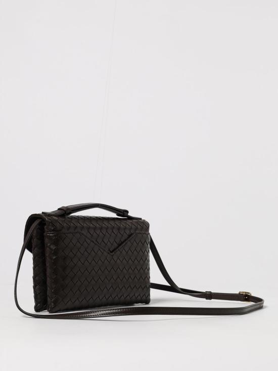 26SS 보테가베네타 노트 락 크로스바디백 817191V08Z0 2190 Brown - BOTTEGA VENETA