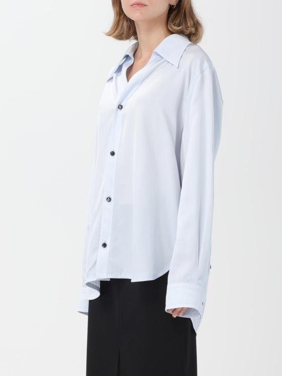 25FW 보테가베네타 블라우스 756670V35E0 1582 Sky Blue - BOTTEGA VENETA