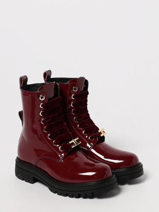 25FW [키즈] 엘리자베타프랜치 미들 부츠 F4A5E04141848 R006 Burgundy - ELISABETTA FRANCHI