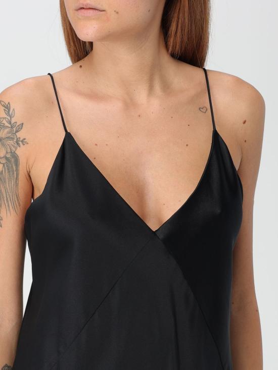 25FW 막스마라 민소매 티셔츠 2421166014600 002 Black - MAX MARA