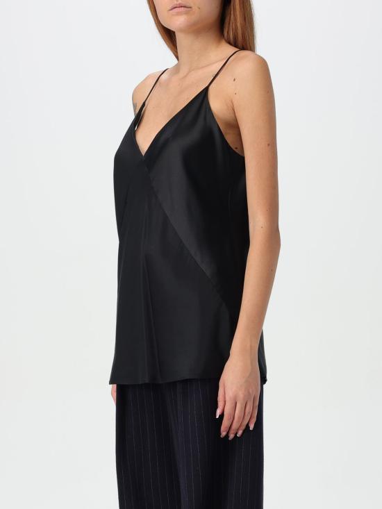 25FW 막스마라 민소매 티셔츠 2421166014600 002 Black - MAX MARA