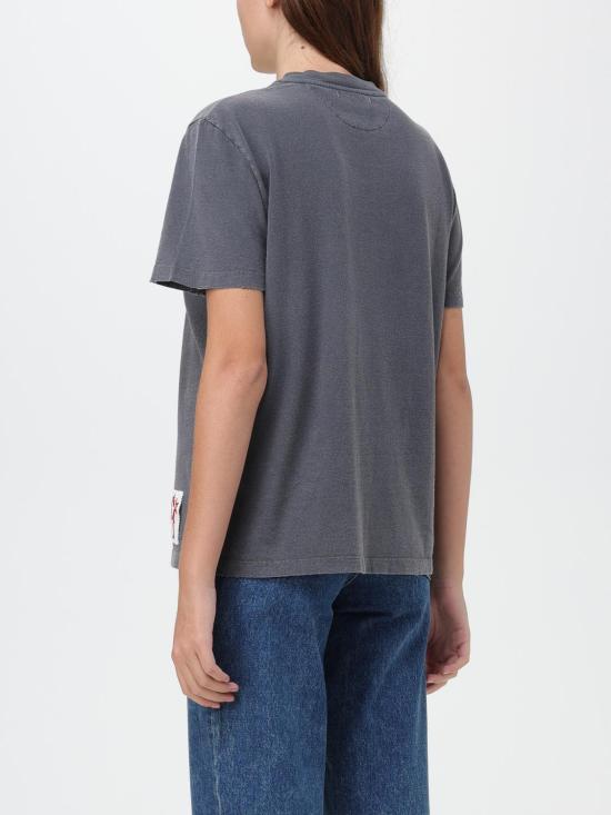 25FW 골든구스 반팔 티셔츠 GWP01220P00067060318 Black - GOLDEN GOOSE