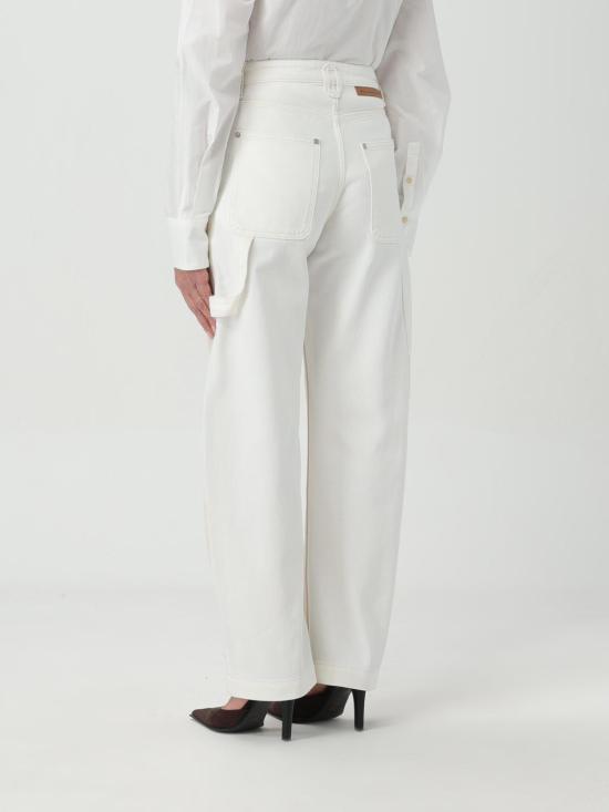 25FW 스텔라 맥카트니 데님 팬츠 6D02433SPH57 9067 White - STELLA MCCARTNEY
