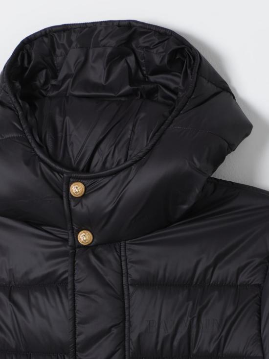 25FW [키즈] 발망 캐주얼 자켓 BV2R50N0014 930NE Black - BALMAIN