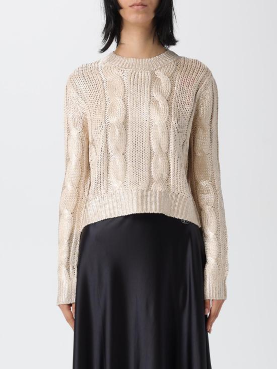 25FW 디젤 케이블 니트 스웨터 A194760NKCP 7CSA Brown