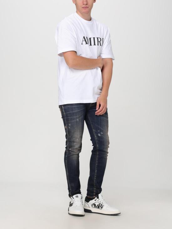 25FW 아미리 반팔 티셔츠 AMJYTE1073 White - AMIRI