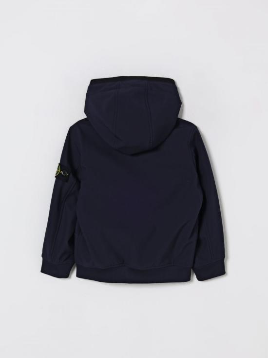 25FW [키즈] 스톤 아일랜드 캐주얼 자켓 Q100001S0B22 V0020 Navy - STONE ISLAND