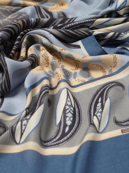 25FW 에트로 머플러/스카프 MATA0007AK401 X0880 Blue - ETRO