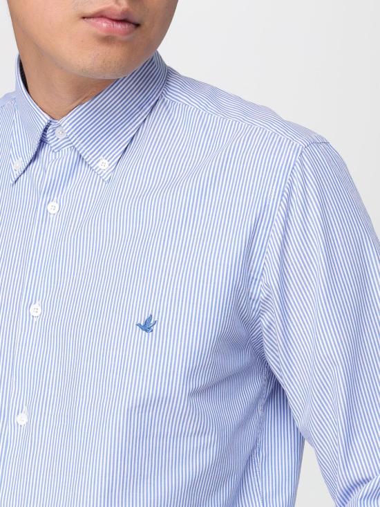 25FW 브룩스 필드 긴팔 셔츠 202C Q754 V0034 Gnawed Blue - BROOKSFIELD