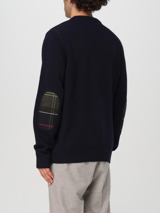 25FW 바버 스웨터 MKN1576 NY91 Blue - BARBOUR