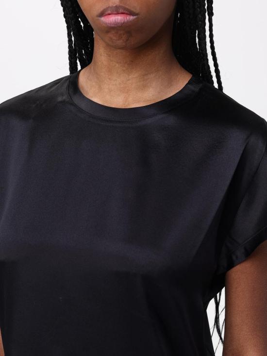 25FW 핑코 반팔 티셔츠 100100A2JR Z99 Black - PINKO