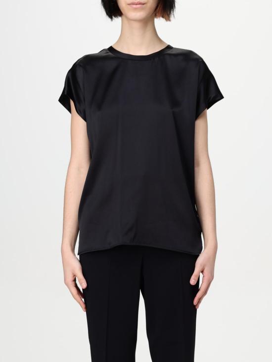 25FW 핑코 반팔 티셔츠 100100A2JR Z99 Black