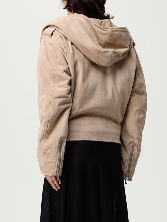 25FW 알라이아 자켓 AA9V0428L017B 120 Beige - ALAIA
