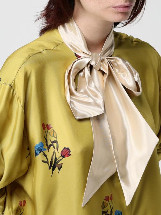 25FW 마르니 블라우스 CAMA0660Q0UTSG37 TUV42 Yellow - MARNI