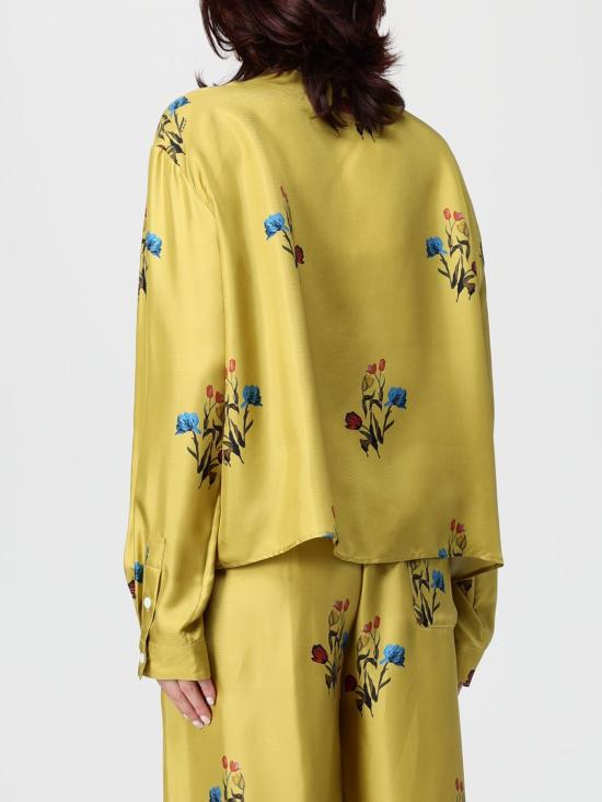 25FW 마르니 블라우스 CAMA0660Q0UTSG37 TUV42 Yellow - MARNI