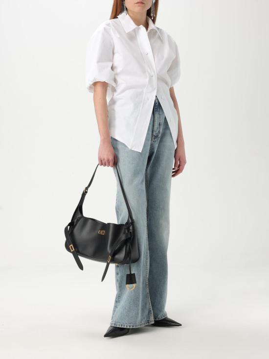 25FW 발렌시아가 숄더백 8106802ABAV 1000 Black - BALENCIAGA