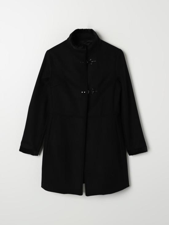 25FW [키즈] 페이 코트 FT2A10E0051 930 Black