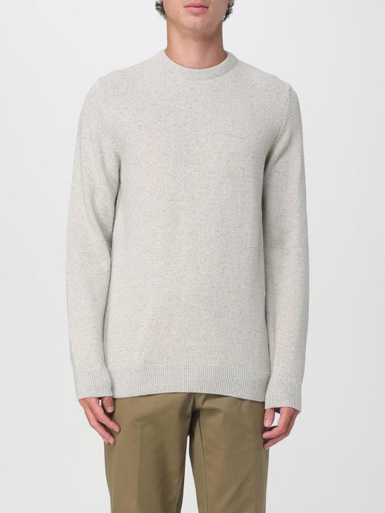 25FW 바버 스웨터 MKN0844 BE12 Grey 1