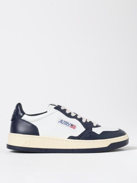 26FW 오트리 메달리스트 로우 스니커즈 AULMWB04 White