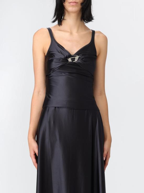 25FW 디젤 민소매 티셔츠 A184290PKAT 9XX Black