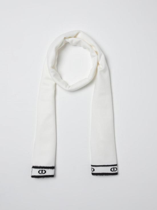 25FW [키즈] 트윈셋 스카프 252GJ501J 10973 White - TWINSET
