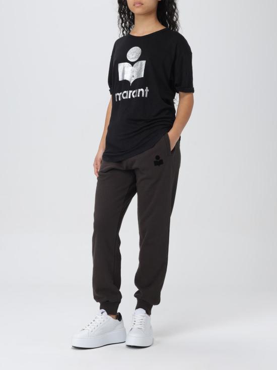 25FW 이자벨마랑에뚜왈 반팔 티셔츠 TS0004FAA1N10E 01BK Black - ISABEL MARANT ETOILE