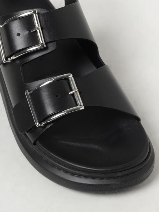 25FW 알렉산더 맥퀸 샌들 782466WIEU3 1081 Black - ALEXANDER MCQUEEN
