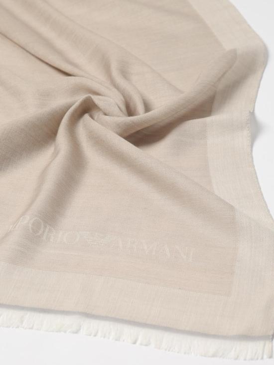 25FW 엠포리오 아르마니 머플러/스카프 EM001632AF14682 U8035 Beige - EMPORIO ARMANI