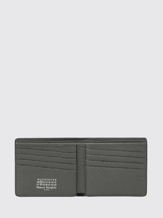 25FW 마르지엘라 4스티치 반지갑 SA1UI0016P4455 T8127 Grey - MAISON MARGIELA