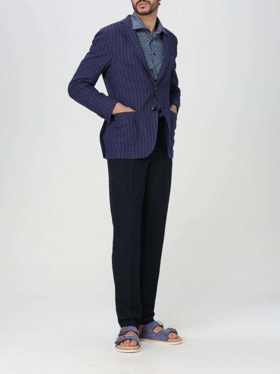 25FW 에트로 수트 자켓 MRCB000299JM504 B0665 Blue - ETRO