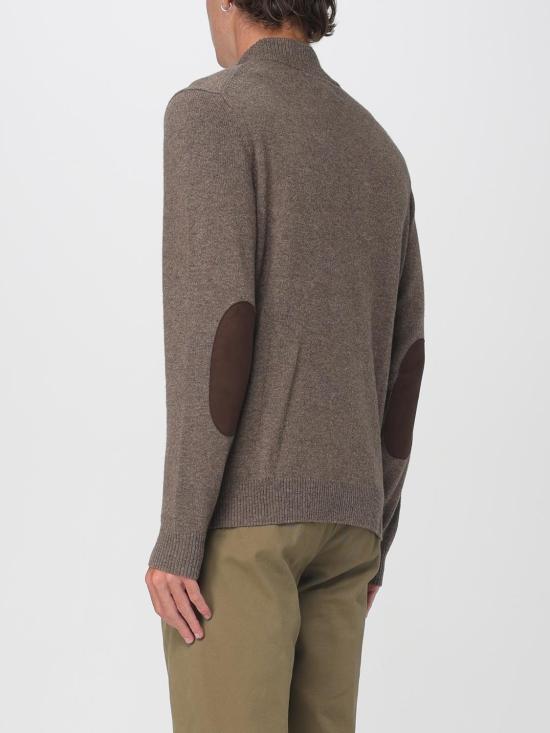 25FW 바버 스웨터 MKN0585 ST71 Brown - BARBOUR