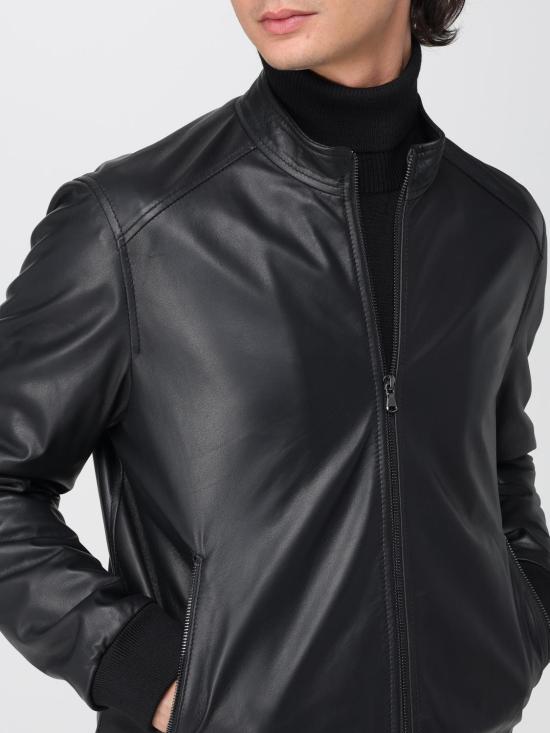 25FW 엑스씨 가죽 자켓 LUCIANO OXFORD NERO Black - XC