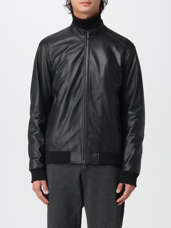 25FW 엑스씨 가죽 자켓 LUCIANO OXFORD NERO Black