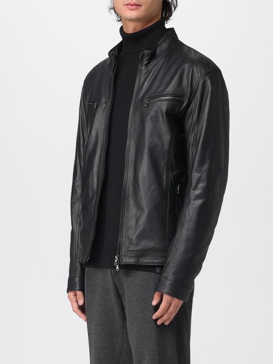 25FW 엑스씨 가죽 자켓 RUSH OXFORD NERO Black - XC