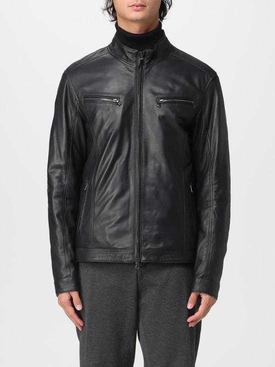 25FW 엑스씨 가죽 자켓 RUSH OXFORD NERO Black