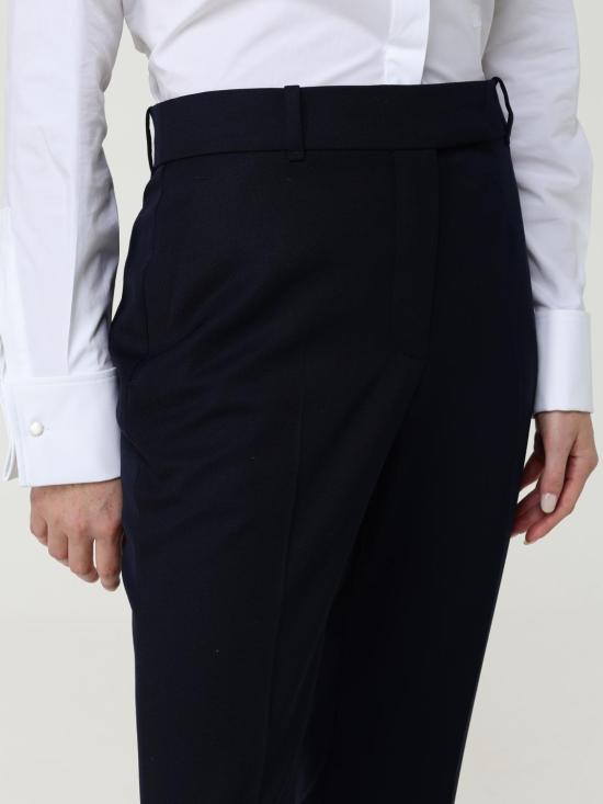 25FW 알렉산더 맥퀸 스트레이트 팬츠 843475QJACH 4003 Blue - ALEXANDER MCQUEEN