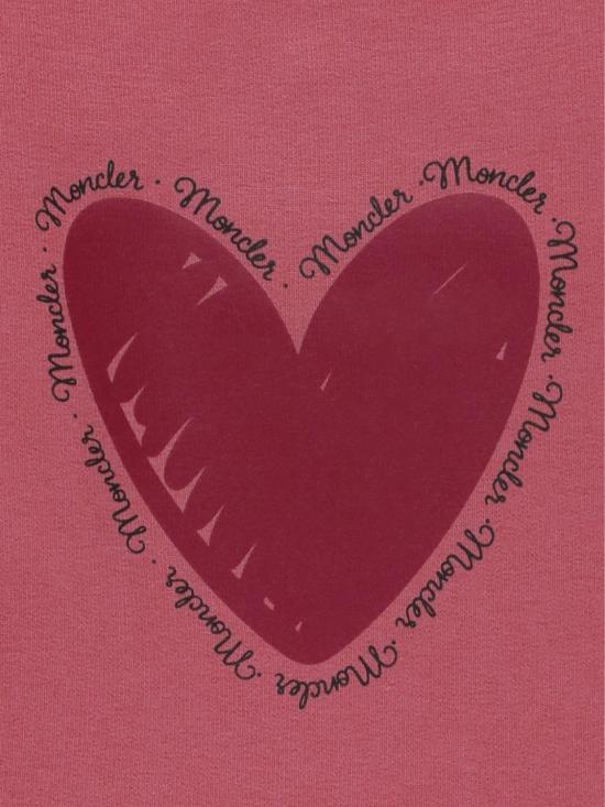 25FW [키즈] 몽클레어 점프수트 8I0000489A23 52Q Red - MONCLER