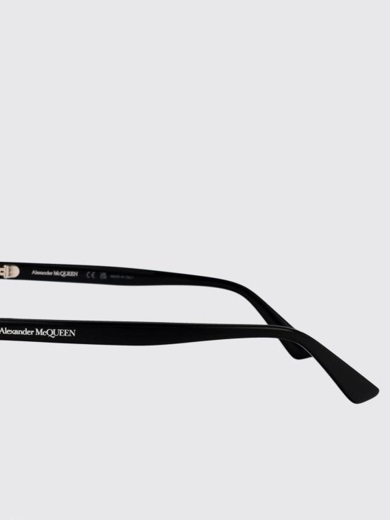 25FW 알렉산더 맥퀸 안경 AM0462O 001 Black - ALEXANDER MCQUEEN