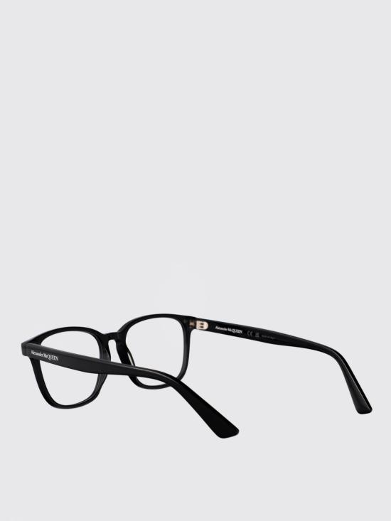25FW 알렉산더 맥퀸 안경 AM0462O 001 Black - ALEXANDER MCQUEEN