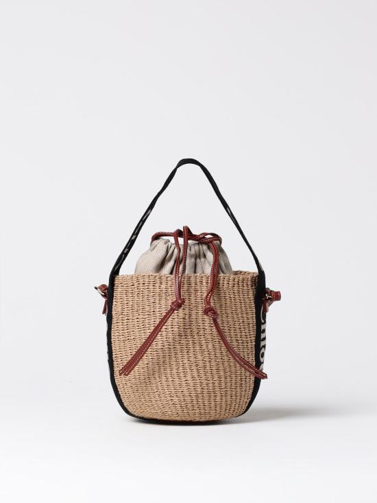 25FW 끌로에 우디 스몰 바스켓백 CHC23AS381L18 915 Beige