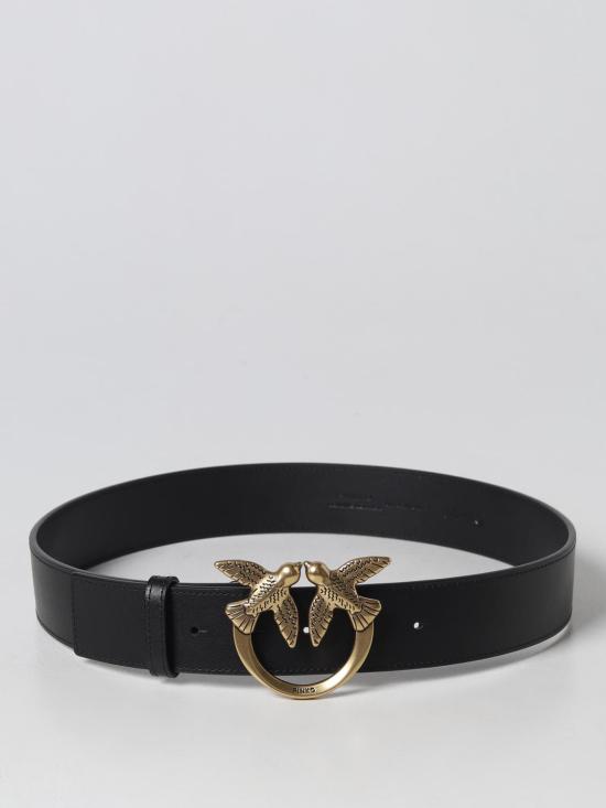 25FW 핑코 레귤러 벨트 100120A0F1 Z99Q Black